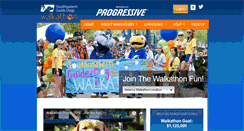 Desktop Screenshot of guidedogswalkathon.org